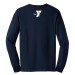 Adult 100% Polyester Long Sleeve Tee - Breakers Swim Team Logo