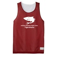 Adult Reversible Mesh Tank -  TigerSharks Swim Team Logo